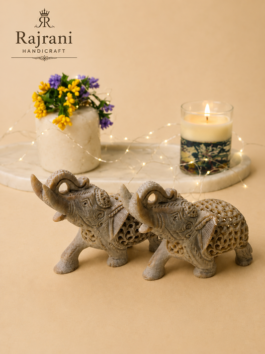 Marble Carved Elephant